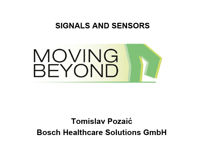 Tomislav Pozaić | Signals and Sensors
